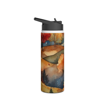 Autumn Canopy - Stainless Steel Water Bottle