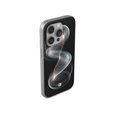 Luminous Vortex · Lite Phone Case for iPhone ·  Black