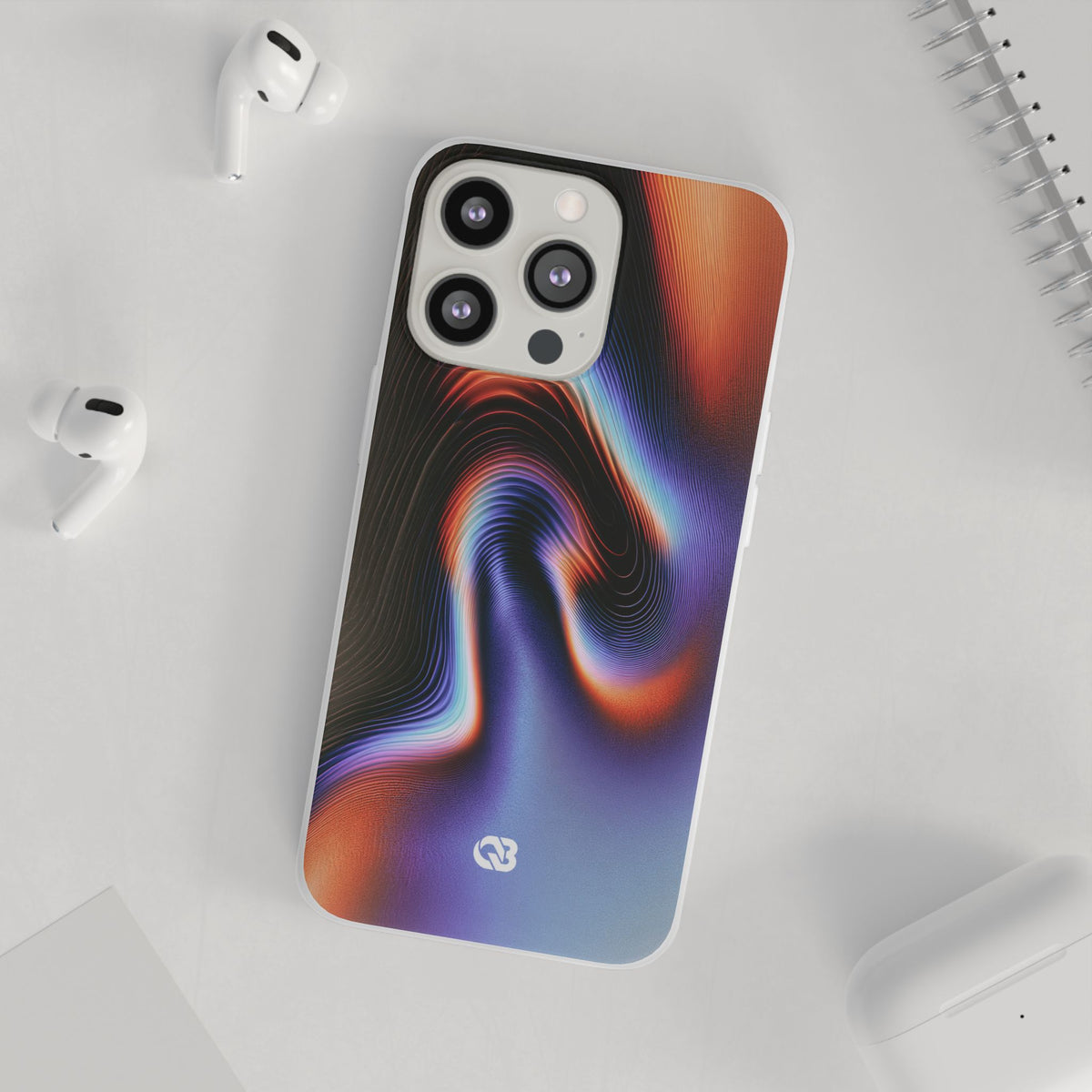 Prismatic Resonance · Lite Phone Case for iPhone ·  Purple