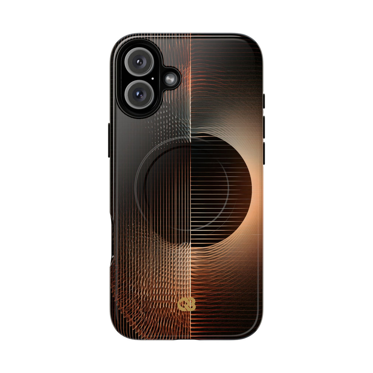 Amber Meridian · Tough 2.0 Magnetic Phone Case for iPhone · Black