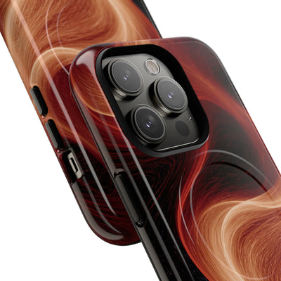 Solar Ember Flow · Tough 2.0 Magnetic Phone Case for iPhone · Orange