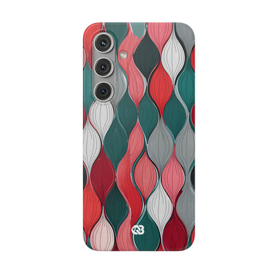 Slate Rose Ripple · Soft Phone Case for Samsung