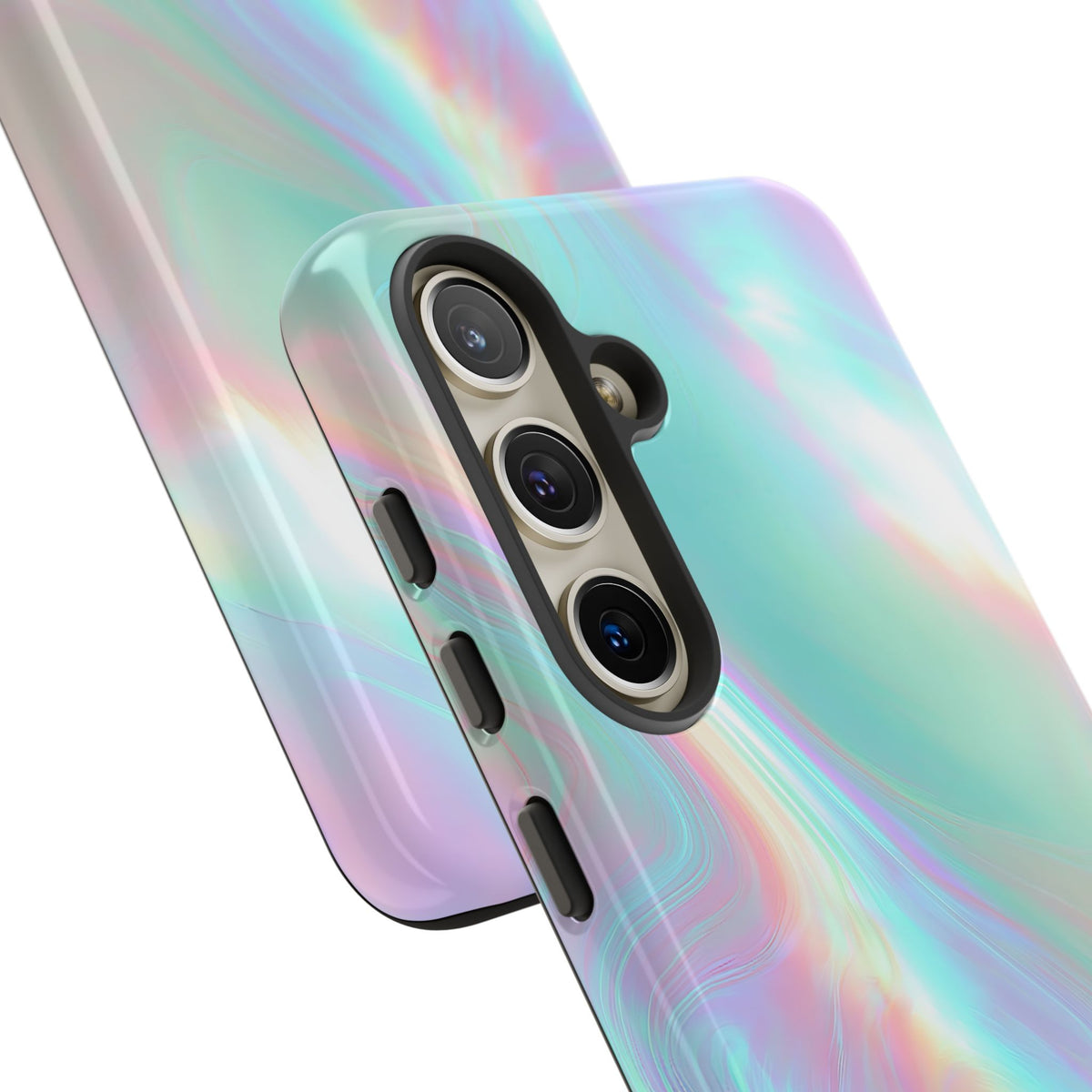 Prismatic Liquid Light · Tough Phone Case for Samsung · Teal