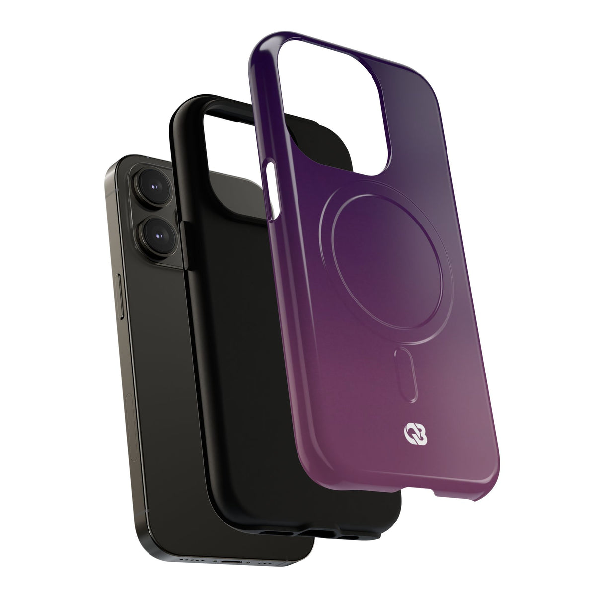 Purple Tough 2.0 Magsafe Phone Case for iPhone - Nocturnal Plum Fade