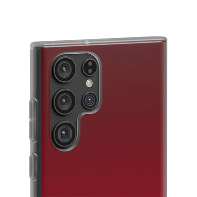 Red Lite Phone Case for Samsung - Crimson Velvet Fade