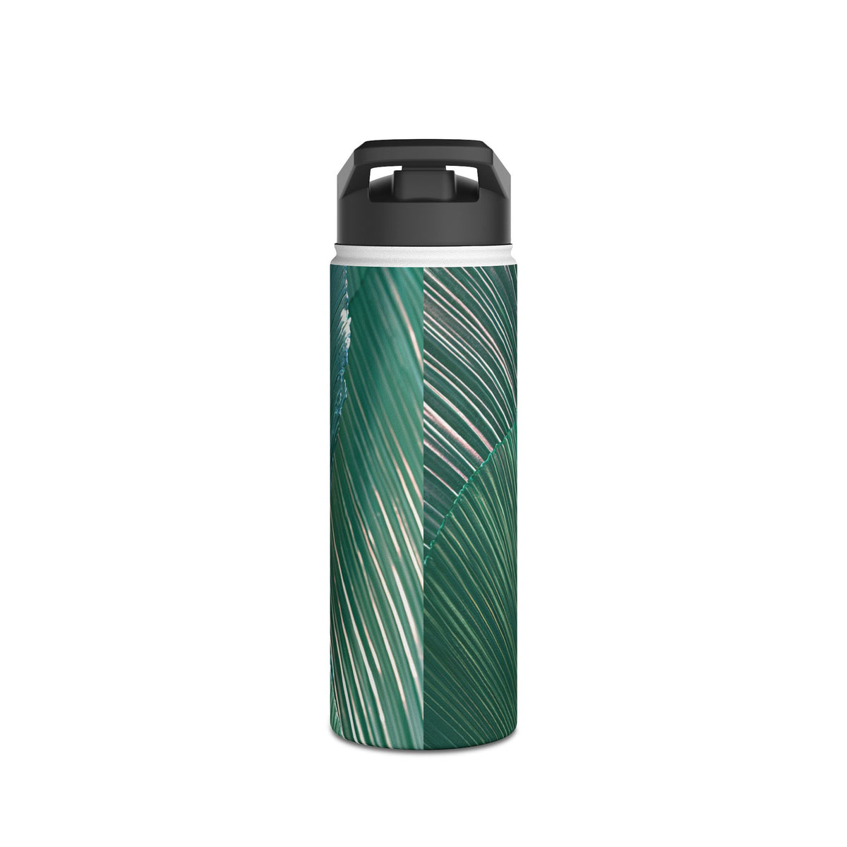 Translucent Fan Palm · Insulated Water Bottle · Teal