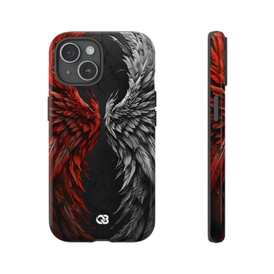 Split Crimson Wing · Tough Phone Case for iPhone