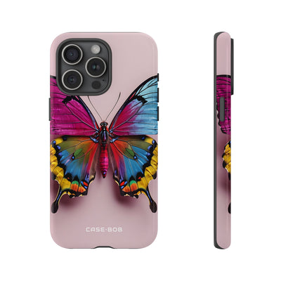 Lebhafter Schmetterling iPhone 15 Pro Max Case - Tough