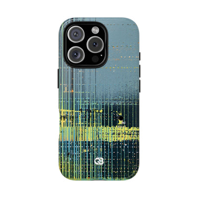 Acid Raster Circuit · Tough Phone Case for iPhone · Teal
