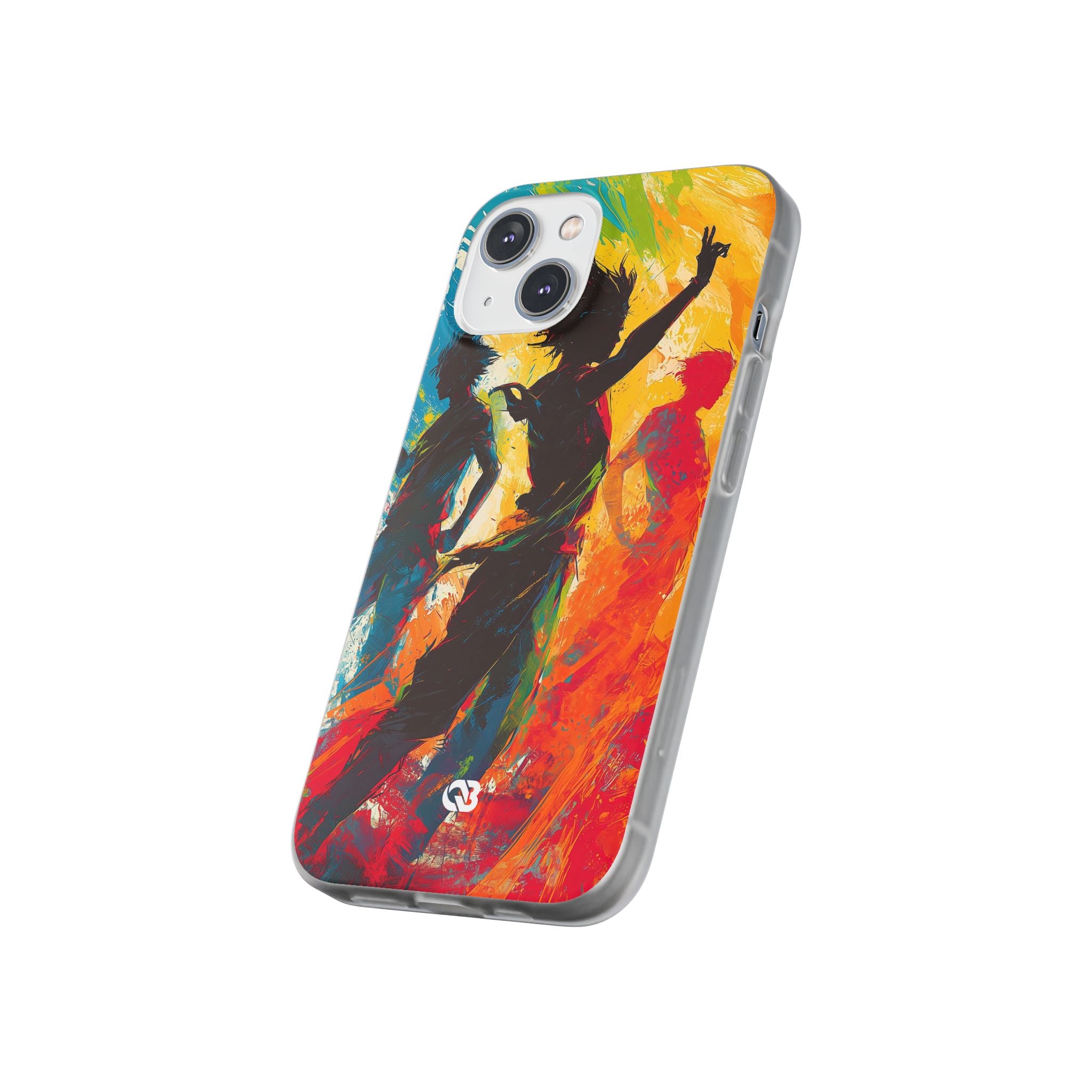 Electric Motion Blur · Soft Phone Case for iPhone