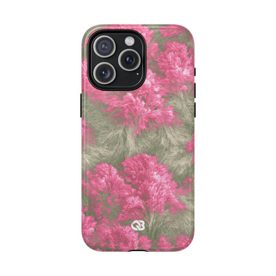 Digital Blossom · Tough 2.0 Magnetic Phone Case for iPhone · Pink