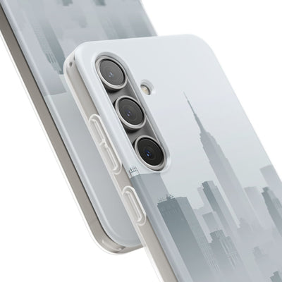 Grey Lite Phone Case for Samsung - Steel Mist Skyline
