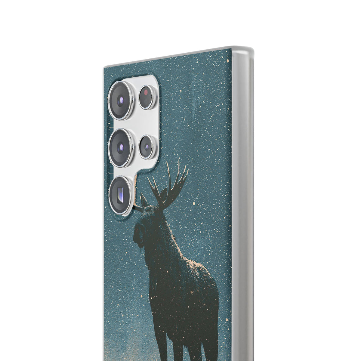 Nordic Boreal Moose · Lite Phone Case for Samsung · Blue