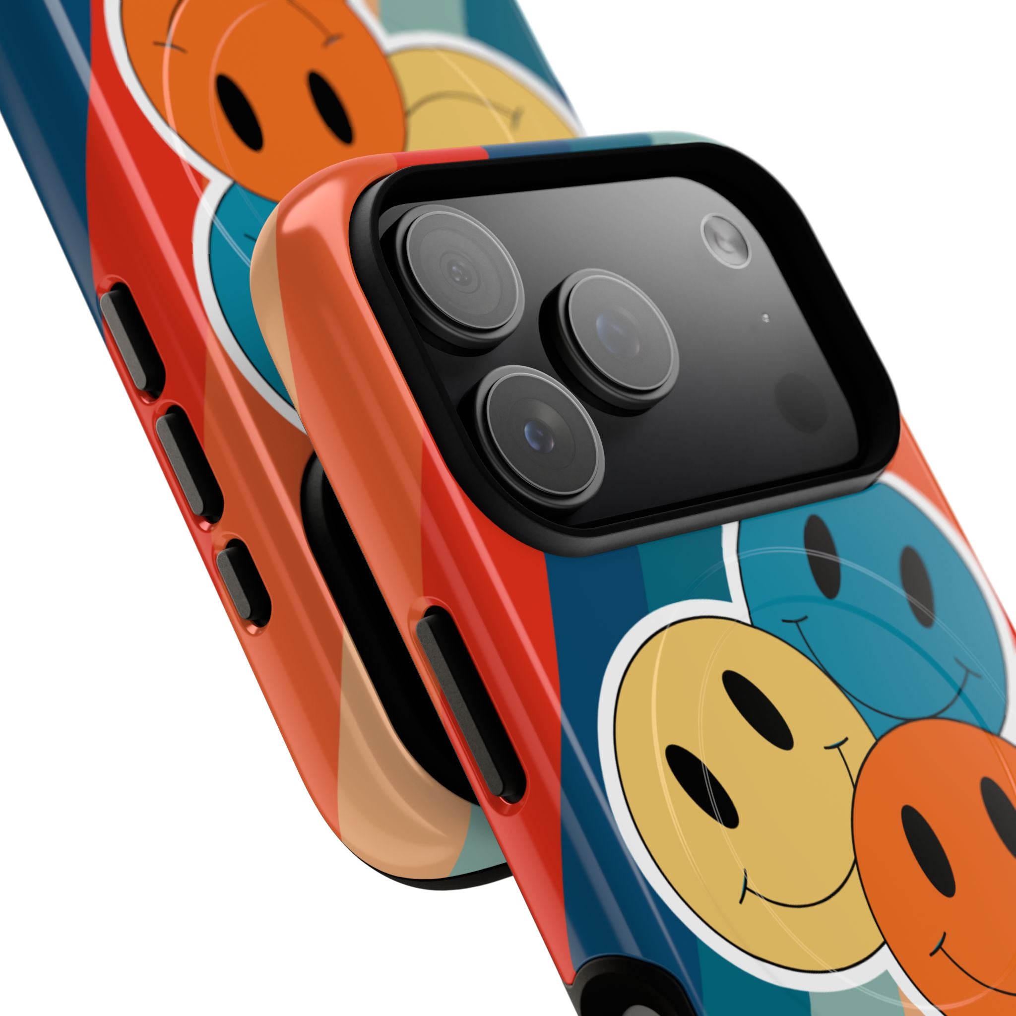 Triple Smile Breeze iPhone 17 Pro Case - Tough+ - CASE•BOB