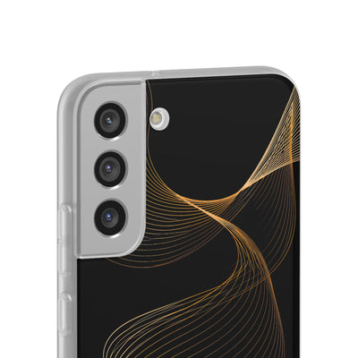 Gold Lite Phone Case for Samsung - Burnished Bronze Helix