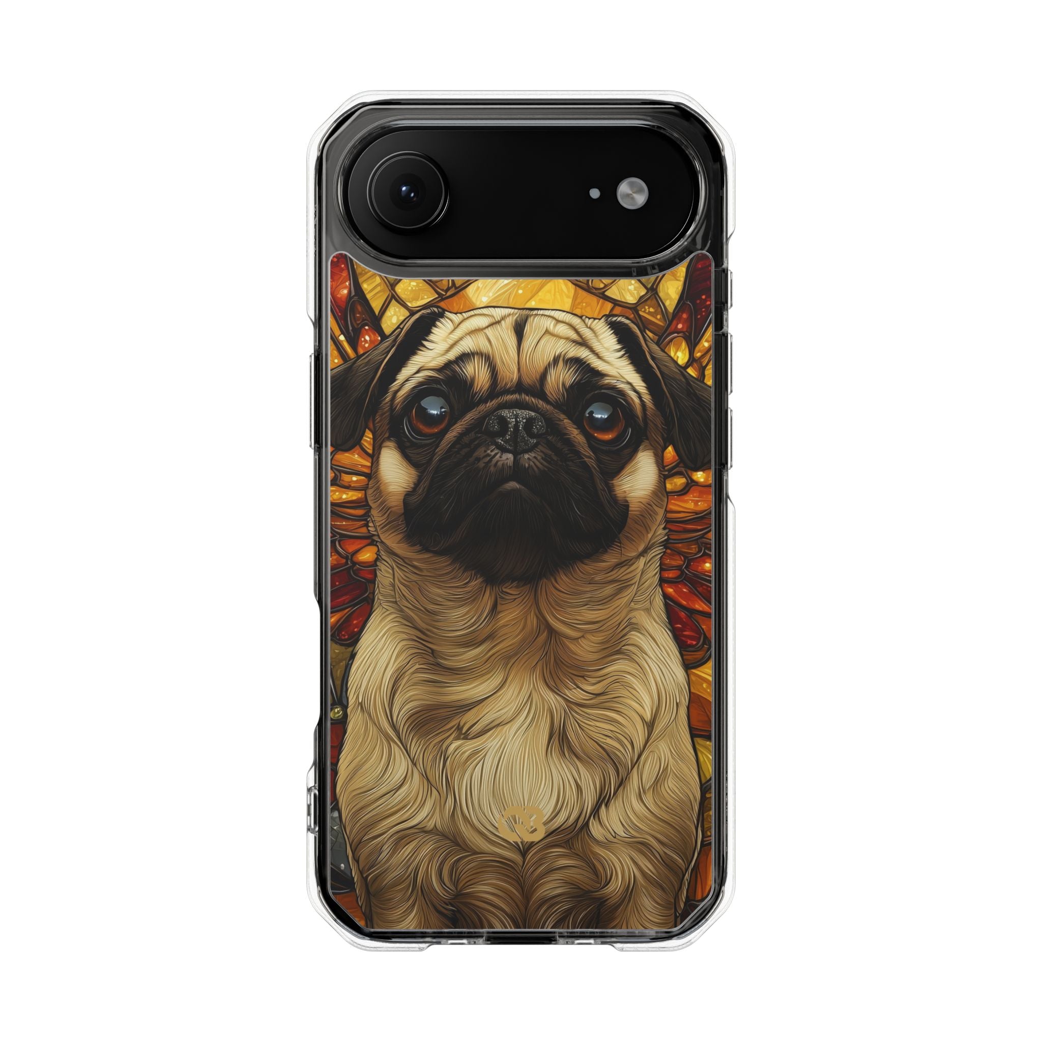 Amber Pug Divinity · Impact Phone Case for iPhone · Magsafe