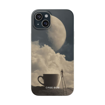 Moonlit Cup iPhone 15 Plus Case - Soft