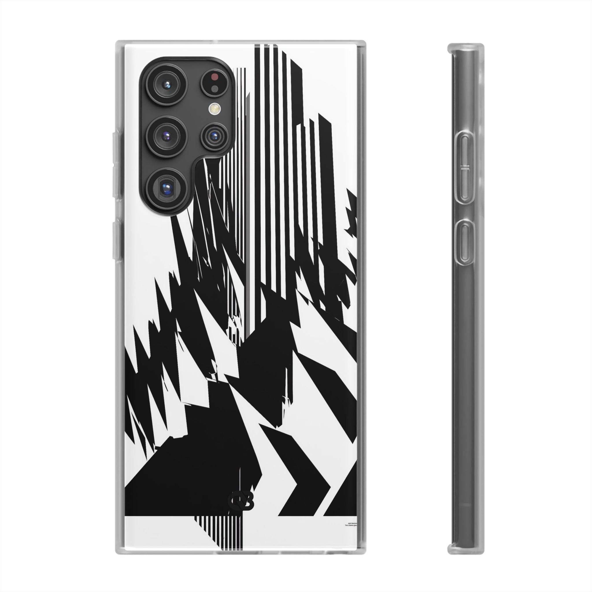 White Lite Phone Case for Samsung - Shattered Vector Spire