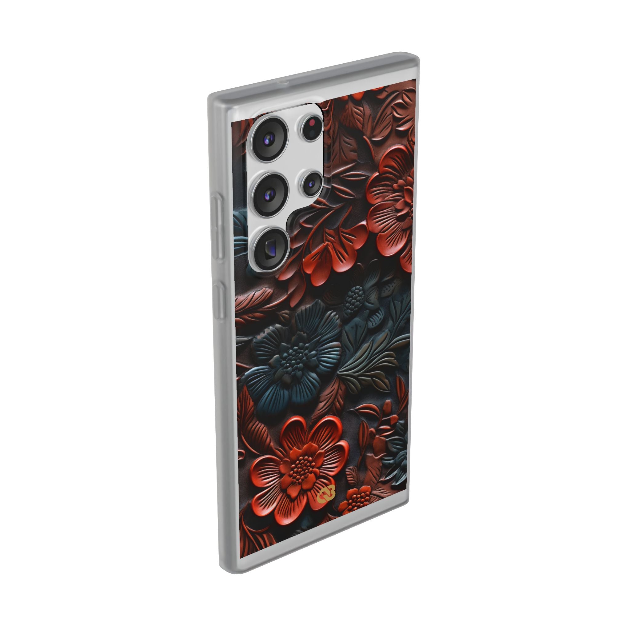 Carved Earth Bloom · Soft Phone Case for Samsung