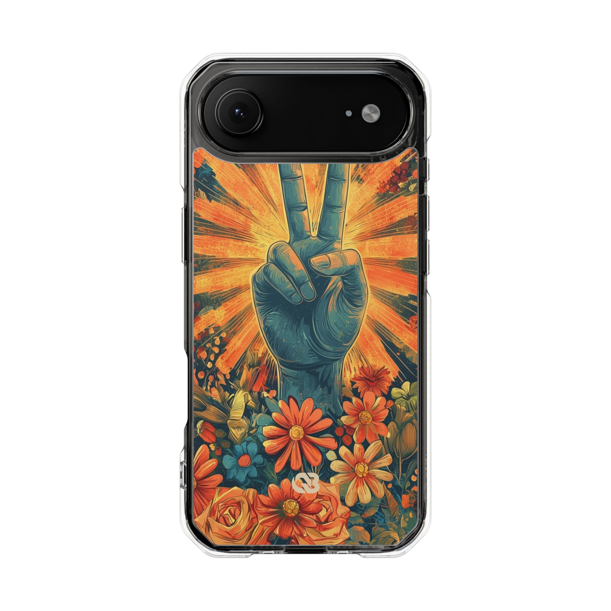 Radiant Peace Bloom · Impact etui na telefon dla iPhone · MagSafe