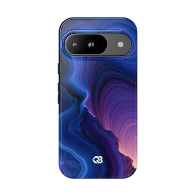Radiant Strata · Tough Phone Case for Pixel ·  Blue