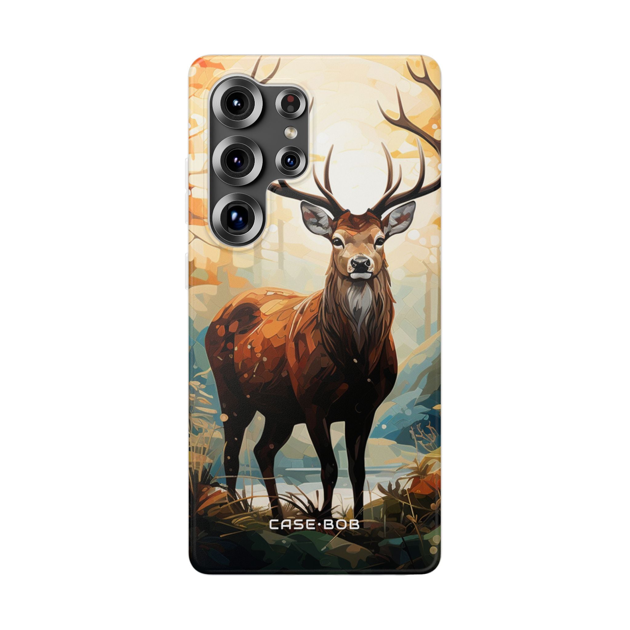Glowing Stag Samsung S25 Ultra Case - Soft - CASE•BOB
