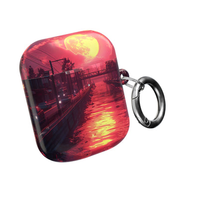 Yellow Moon Reflection - AirPods Case