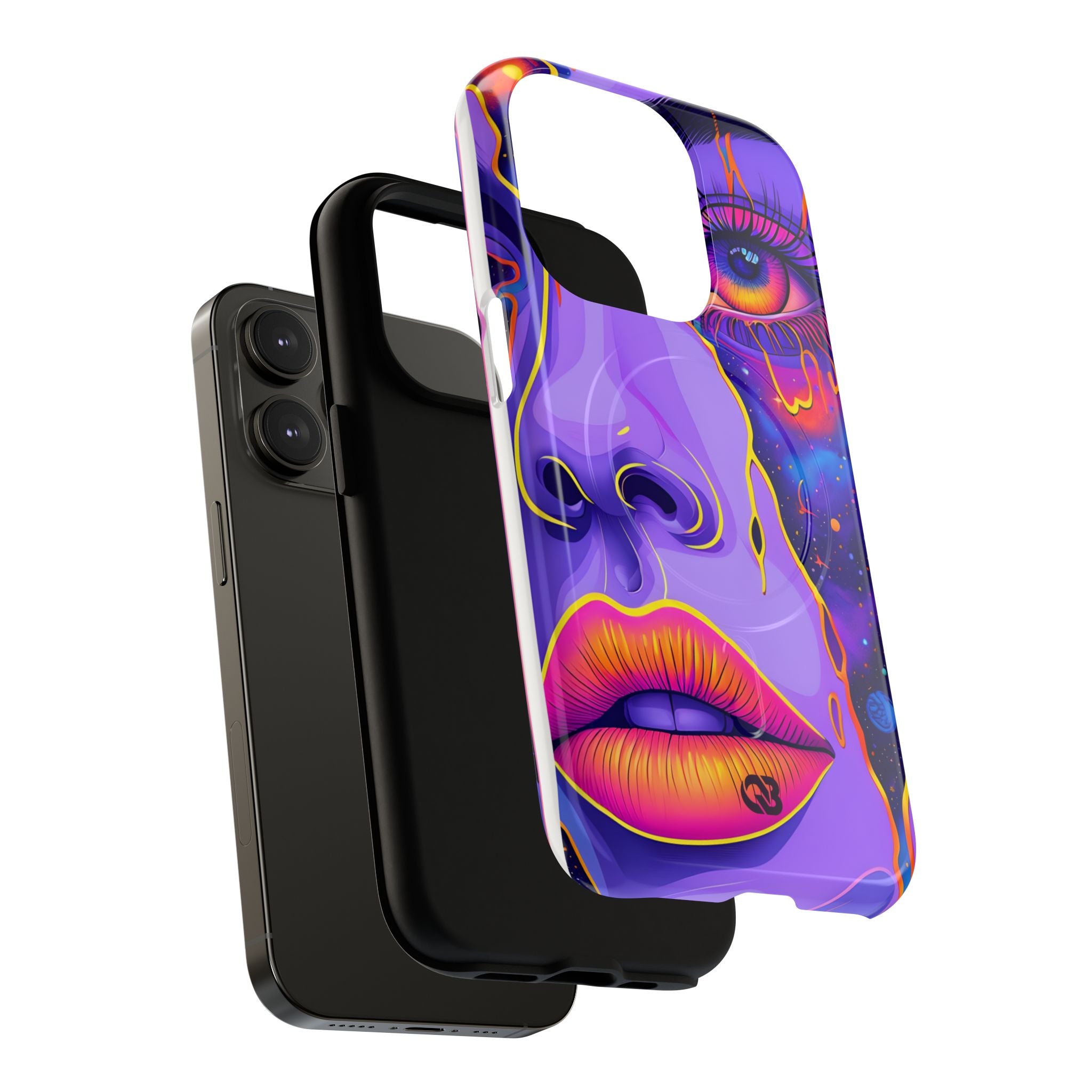 Violet Cosmic Gaze · Tough+ Custodia per iPhone · Magsafe