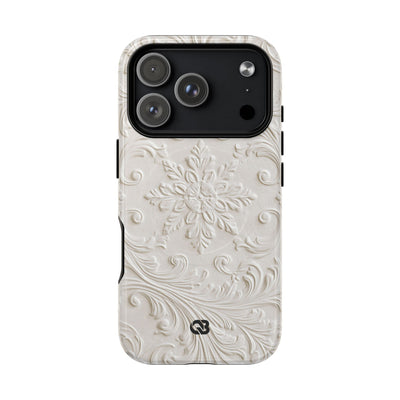 Sculpted Acanthus Relief · Tough 2.0 Magnetic Phone Case for iPhone · White