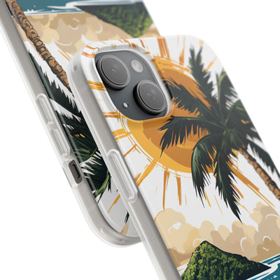 Radiant Coast Solitude · Soft Custodia per iPhone