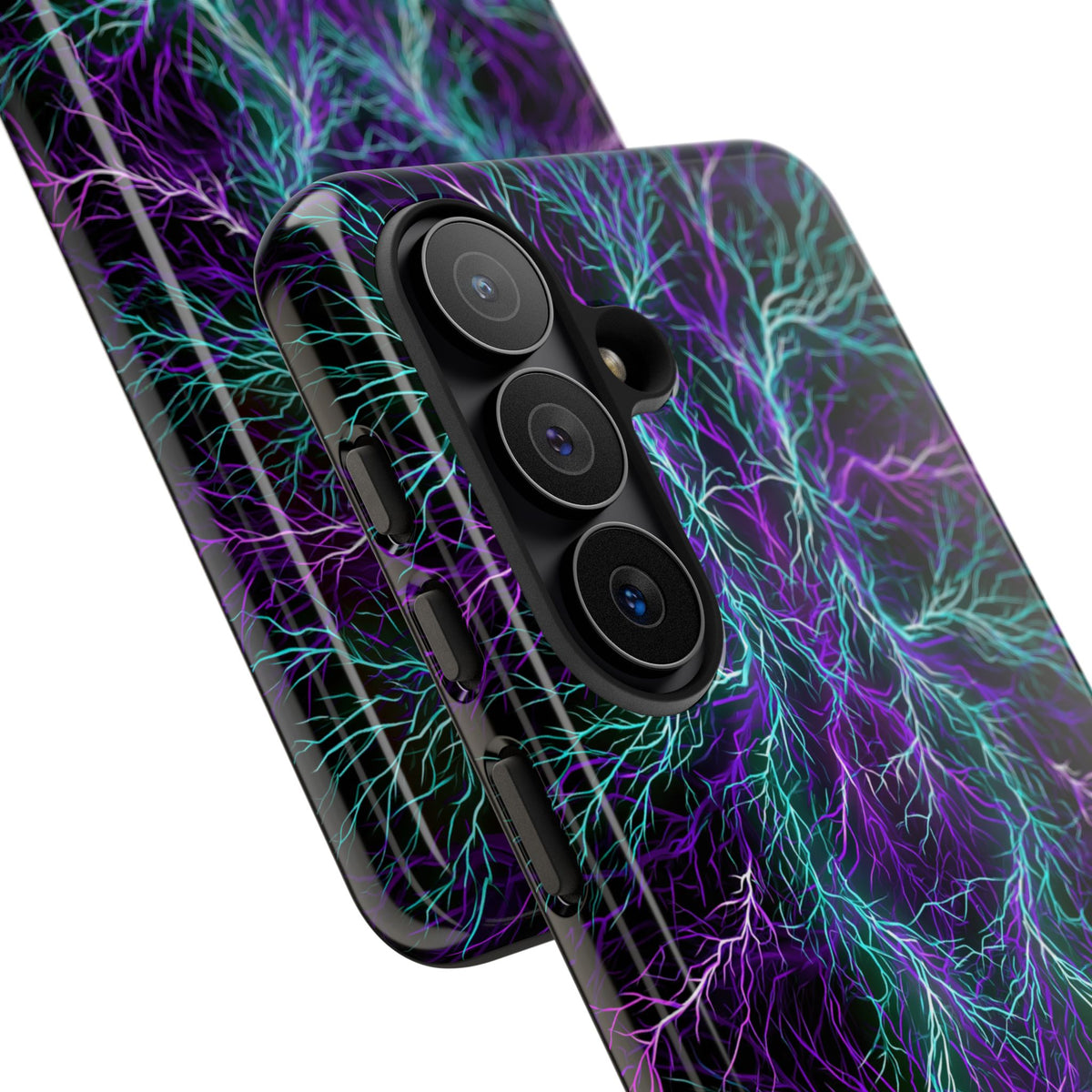 Electric Plasma Arbor · Tough Phone Case for Samsung · Purple