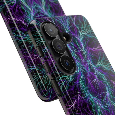 Electric Plasma Arbor · Tough Phone Case for Samsung · Purple