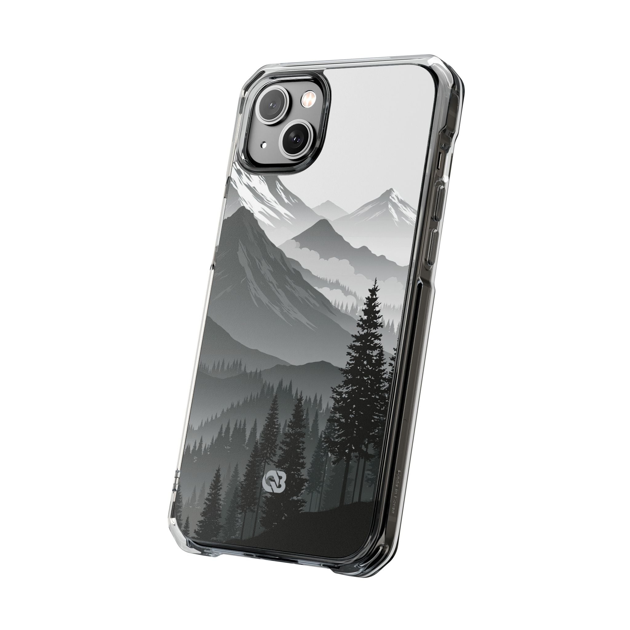 Grey Impact MagSafe Phone Case for iPhone - Granite Ridge Mist