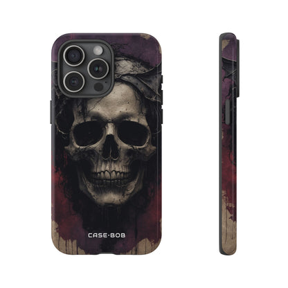 Skull Crown iPhone 15 Pro Max Case - Tough