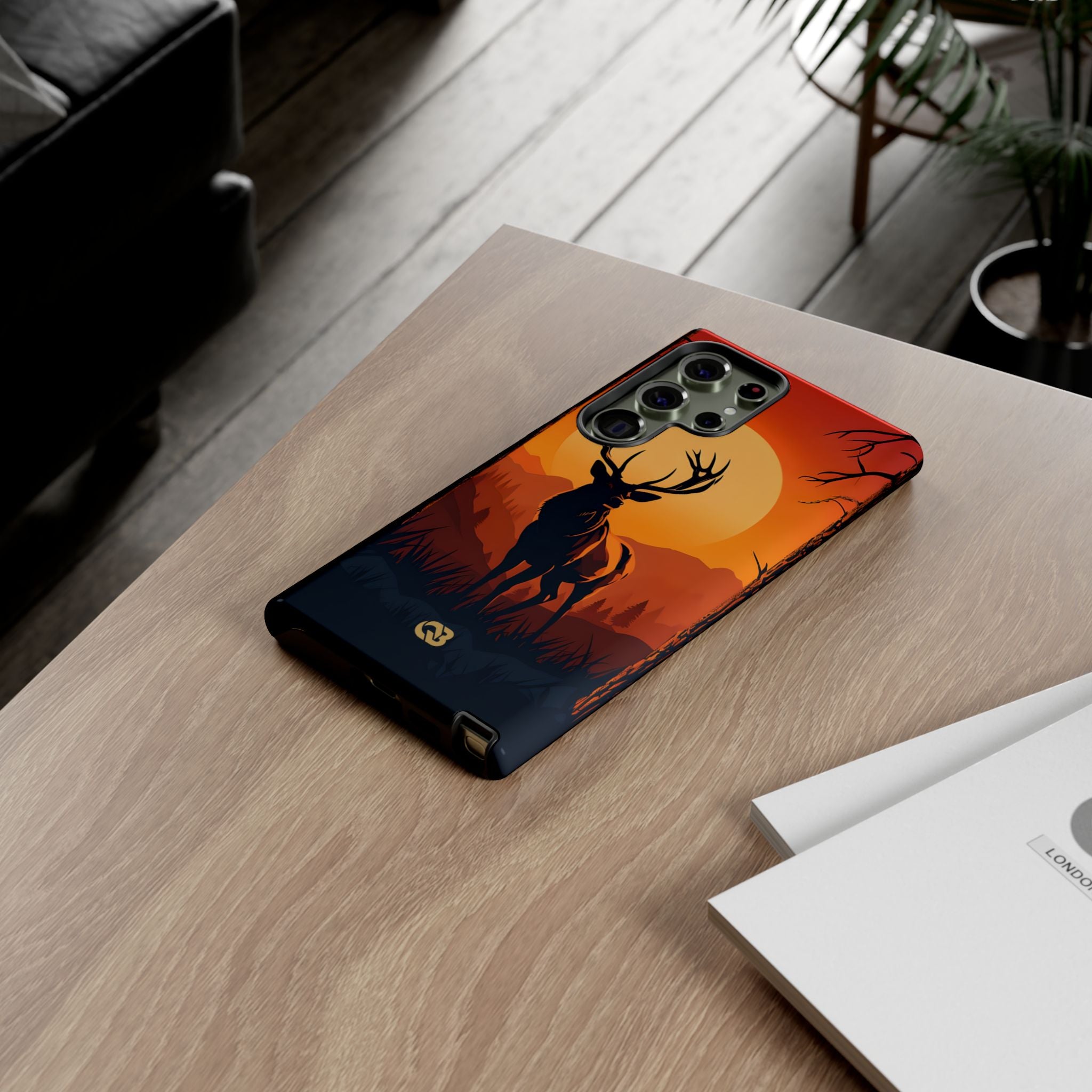 Amber Ridge Stag · Tough Phone Case for Samsung