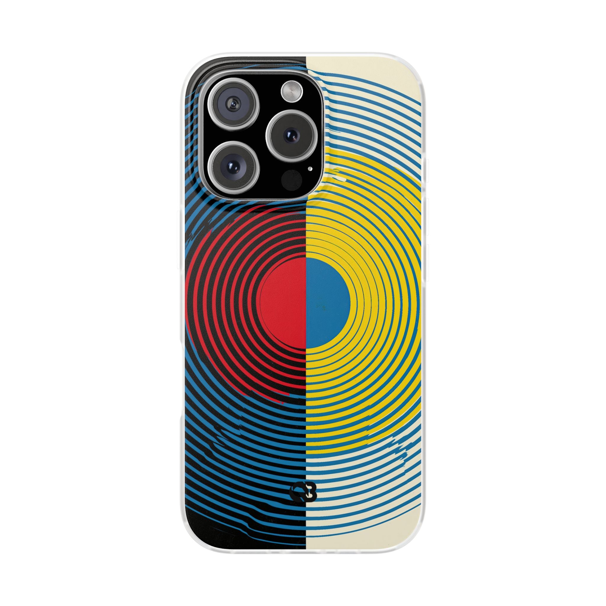 Blue Lite Phone Case for iPhone - Primary Circuit Orbit