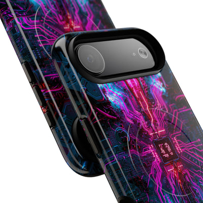 Neural Circuit Core · Tough 2.0 Magnetic Phone Case for iPhone · Black
