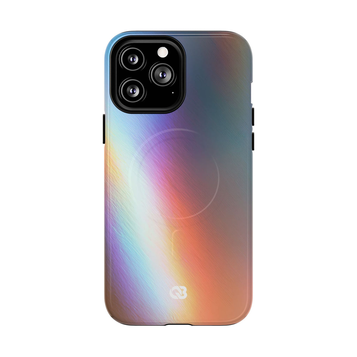 Prismatic Ray · Tough 2.0 Magnetic Phone Case for iPhone · Blue