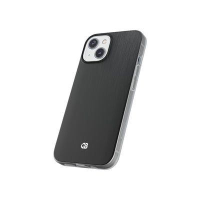 Black Lite Phone Case for iPhone - Brushed Obsidian Slate