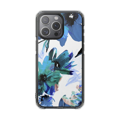 Blauwe Bloesem Stralings iPhone 15 Pro Max Case - Impact