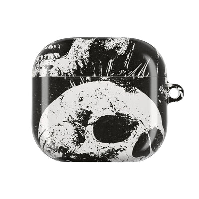 Punk Skull Riot · Hard Case for AirPods & AirPods Pro · Black