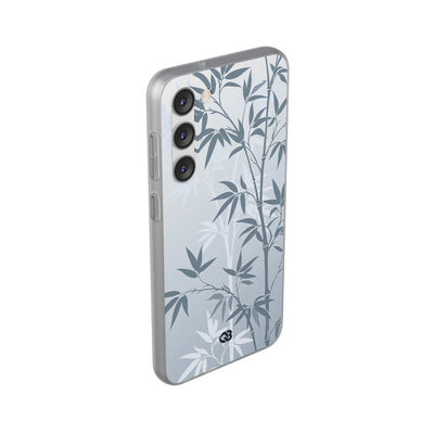 Misty Bamboo Grove · Lite Phone Case for Samsung · Blue