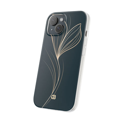 Teal Lite Phone Case for iPhone - Sandstone Silk Flora