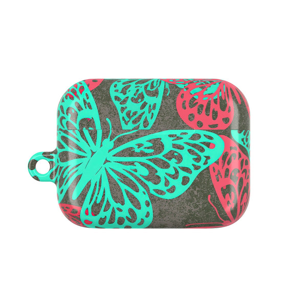 Electric Papillon · Hard Case for AirPods & AirPods Pro · Pink