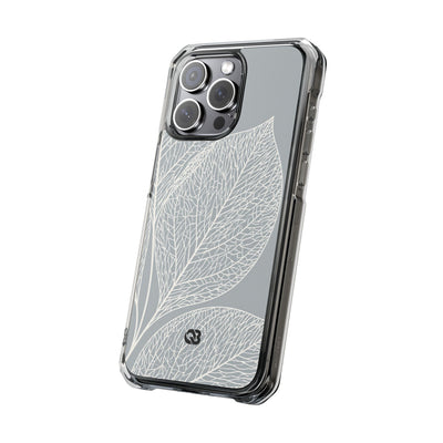 Grey Impact MagSafe Phone Case for iPhone - Frosted Ash Veins