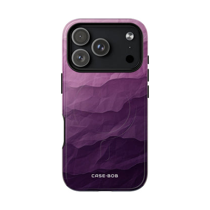 Purple Wave Layers iPhone 17 Pro Case - Tough+ - CASE•BOB