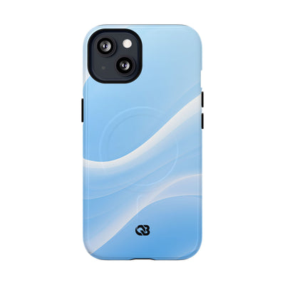 Blue Tough 2.0 Magnetic Phone Case for iPhone - Glacial Blue Silk