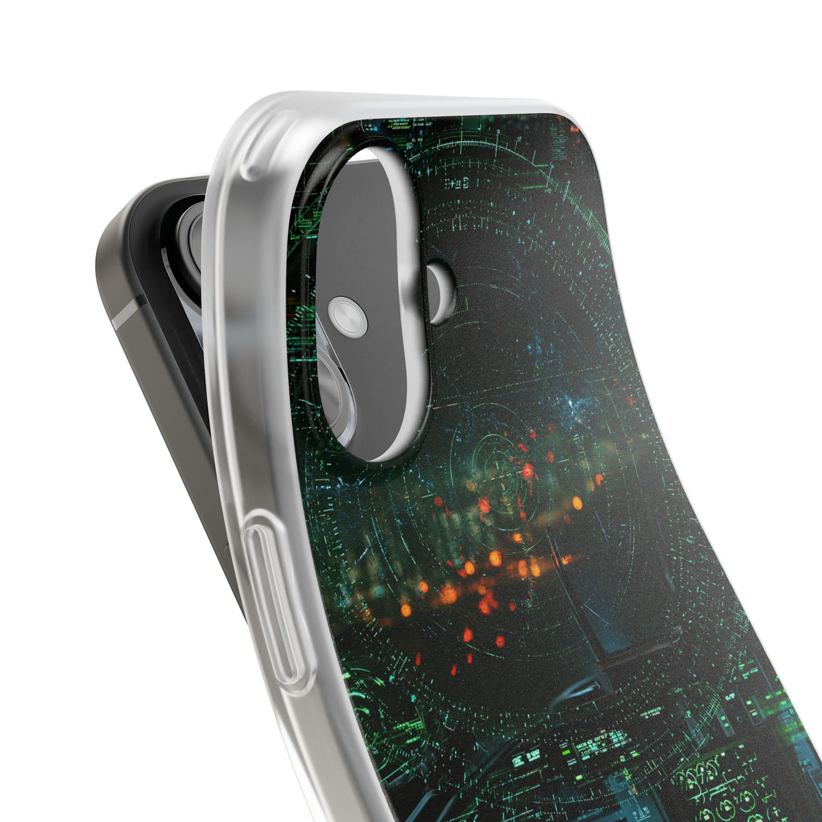 Tactical Avionics HUD · Lite Phone Case for iPhone ·  Green