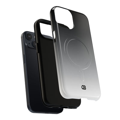 Noir Ombre Fade · Tough 2.0 Magnetic Phone Case for iPhone · Black