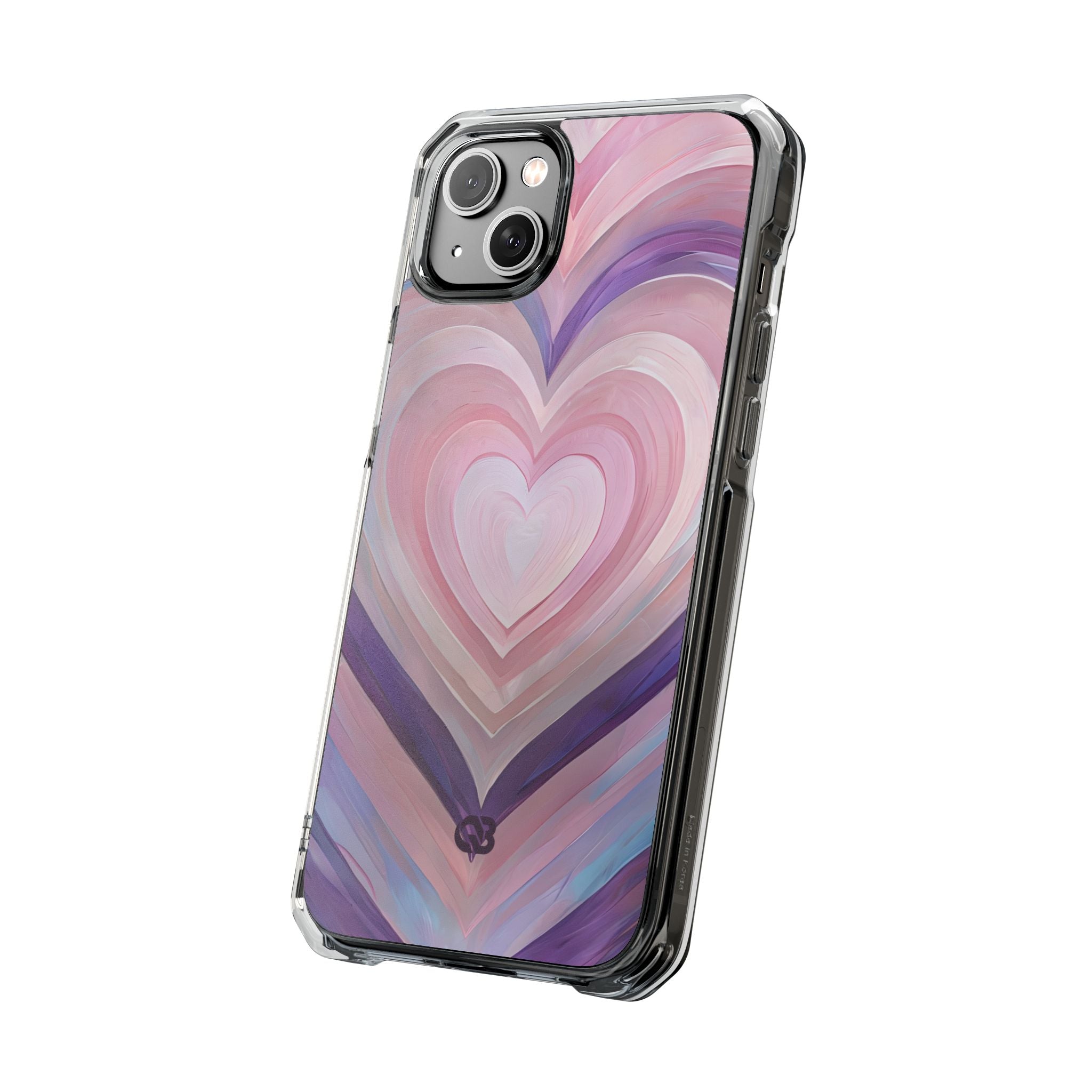 Lavender Pulse Hearts · Impact Magsafe